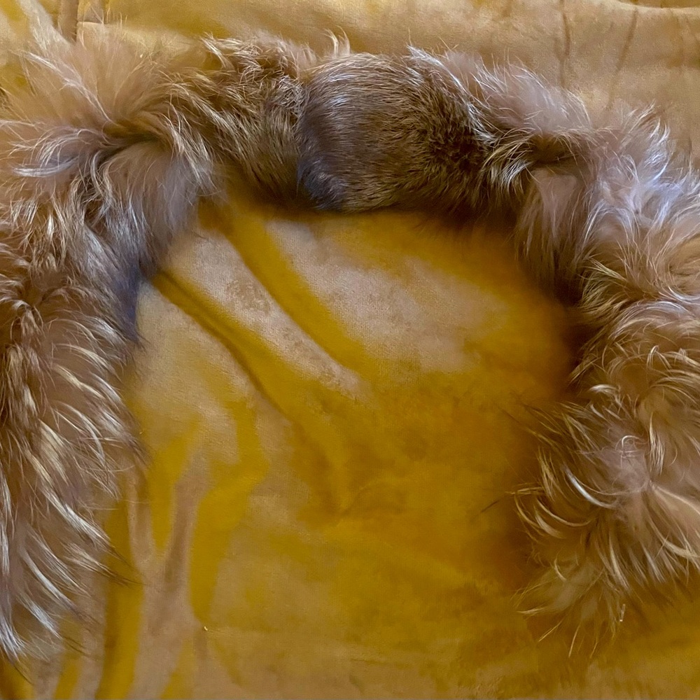 100% Real Fox Fur Collar / Wrap Clean & Glazed